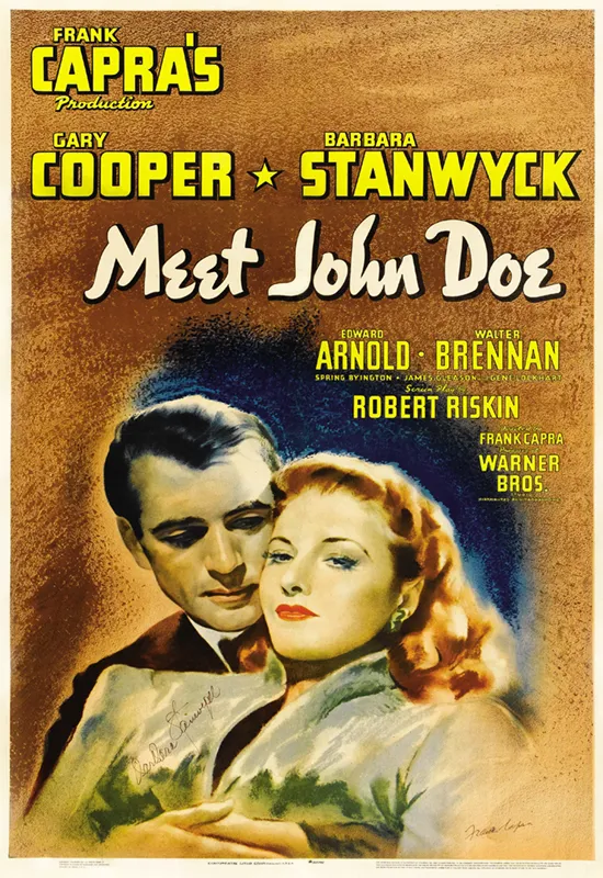 4. Meet John Doe (1941)