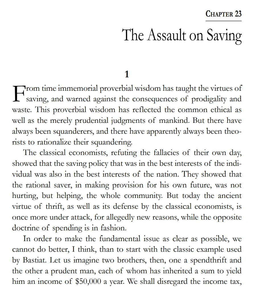 CHAPTER 23: The Assault on Saving