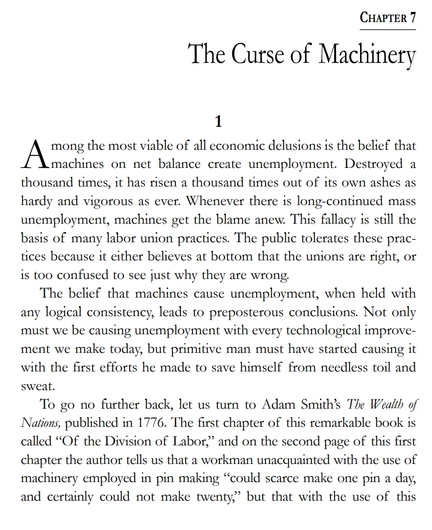CHAPTER 7: The Curse of Machinery