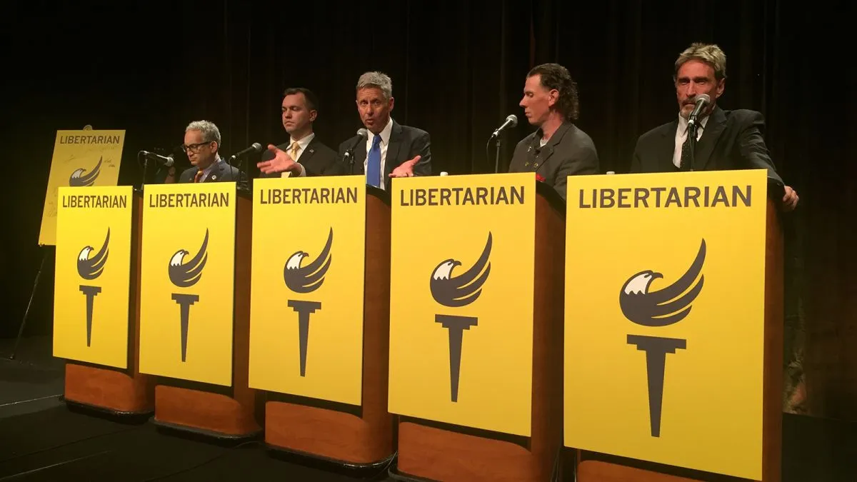 You must be a member of the Libertarian Party to identify as libertarian